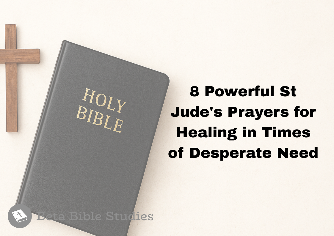 8 Powerful St Jude’s Prayers for Healing in Times of Desperate Need st jude's prayers for healing