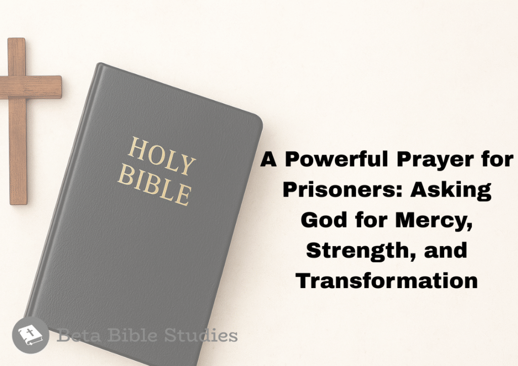prayer for prisoners