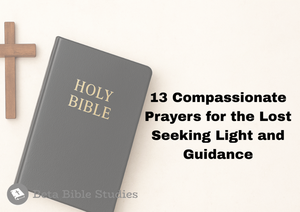 prayers for the lost